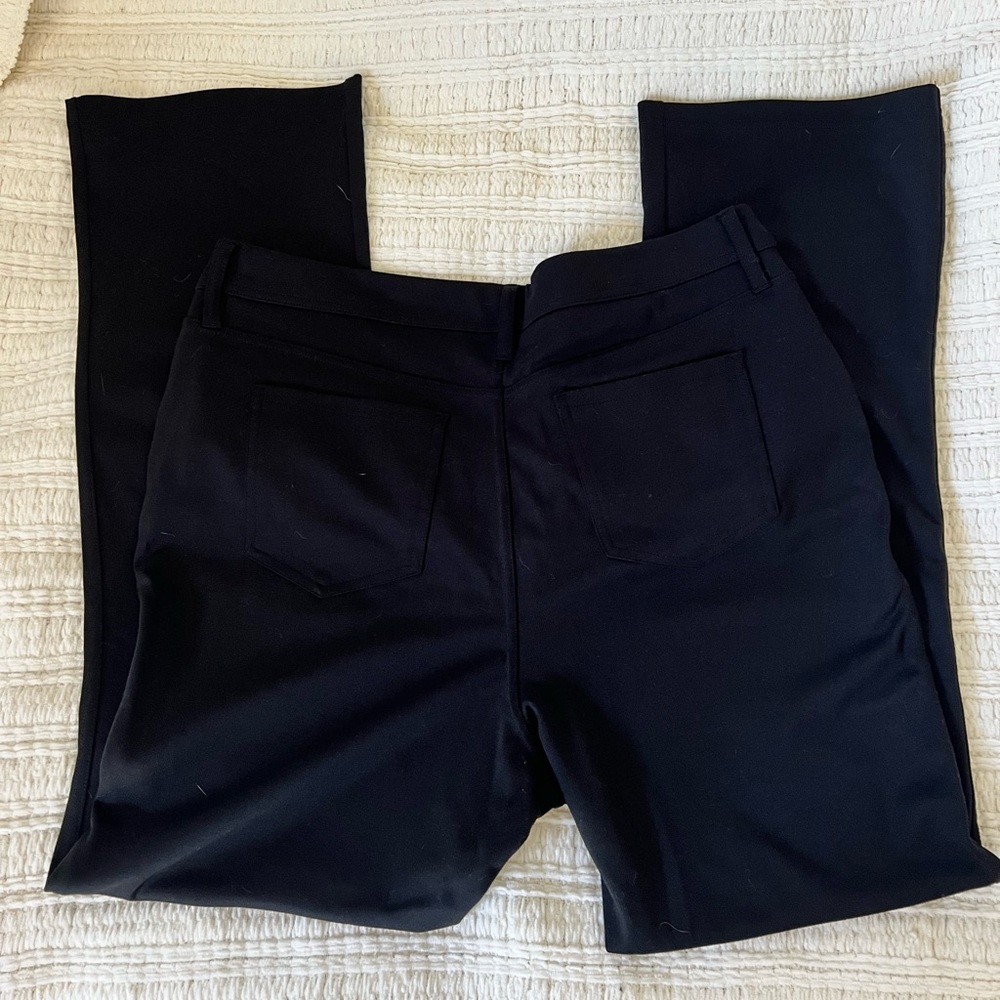 Black boot cut pant